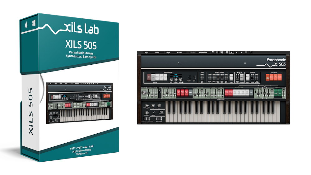 XLS LABS XLS LABS XILS 505 String Machine Bass Synth Mac PC eL